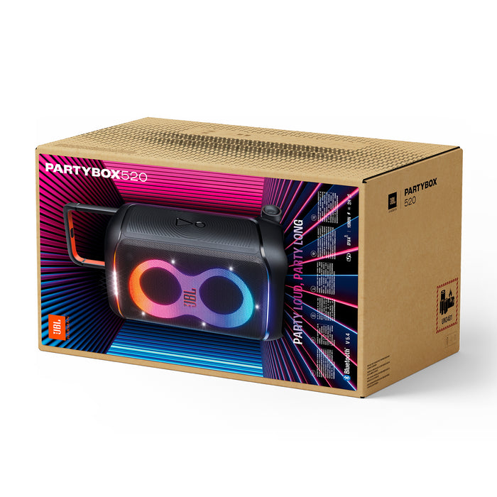 JBL Partybox 520 | Enceinte de soirée portable Bluetooth 400 Watts