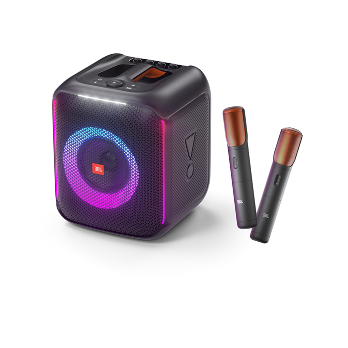 JBL PartyBox Encore - Haut-parleur portable 100 W avec deux micros sans fil inclus