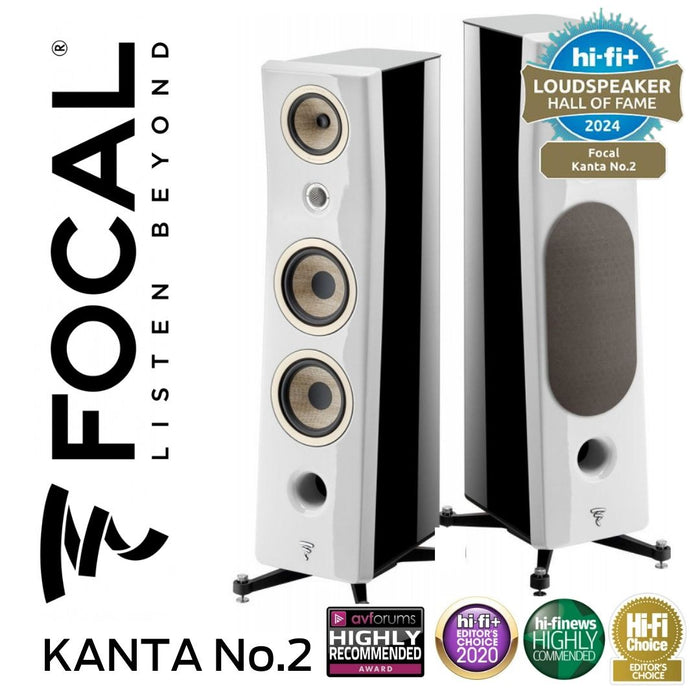 Focal Kanta No.2 - Enceintes 3 voies de type colonne (la paire)