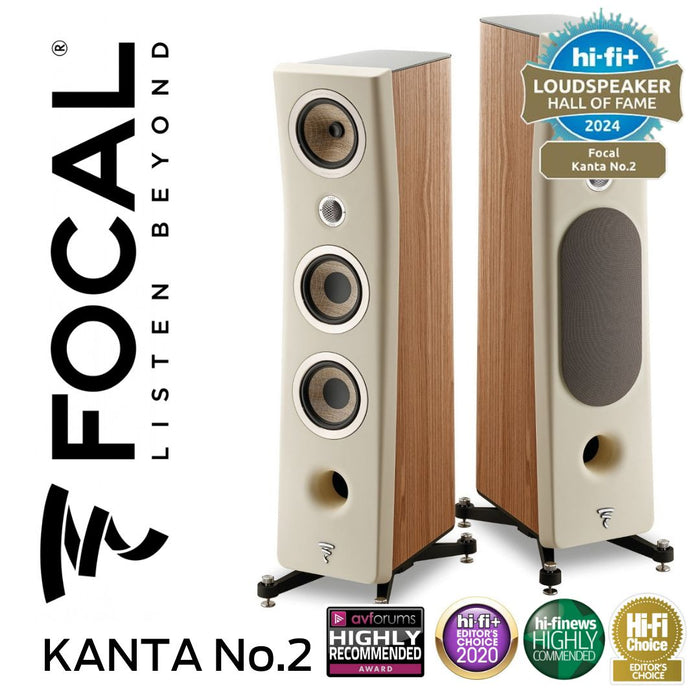 Focal Kanta No.2 - Enceintes 3 voies de type colonne (la paire)