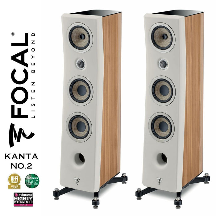 Focal Kanta No.2 - Enceintes 3 voies de type colonne (la paire)