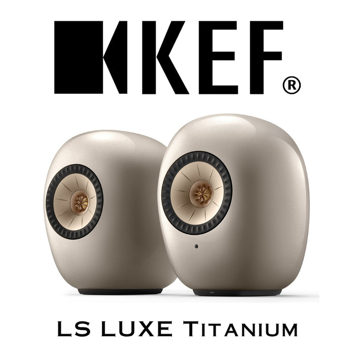 KEF LS LUXE | Enceintes amplifiées sans-fil haute-fidélité