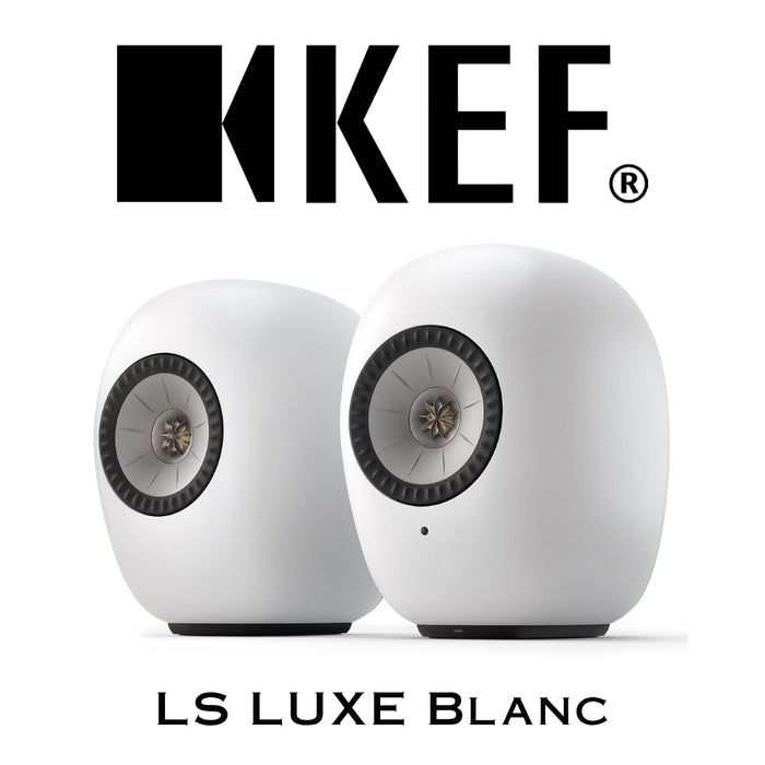 KEF LS LUXE | Enceintes amplifiées sans-fil haute-fidélité