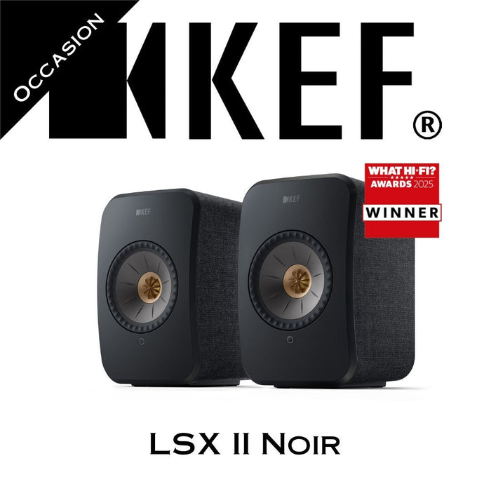 KEF LSX II Wireless Music System - Enceintes sans fil avec 4 amplis! (Occasion)