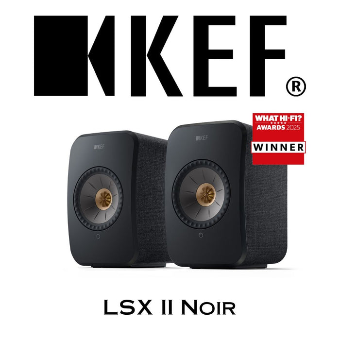 KEF LSX II Wireless Music System - Enceintes sans fil avec 4 amplis!