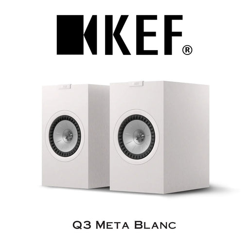 KEF Q3 Meta : enceintes d'étagère 2 voies