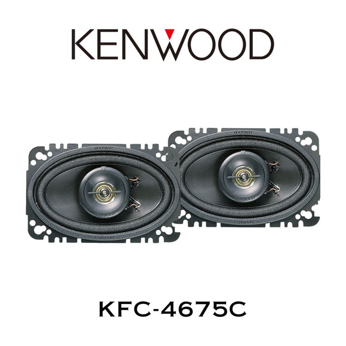 KENWOOD KFC-4675C | Haut-parleurs d'automobile 4'' x 6'' (Paire)