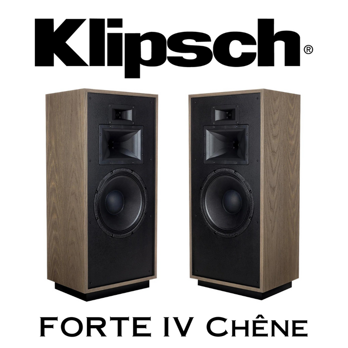 Klipsch FORTE IV - Enceintes de type colonne 3 voies