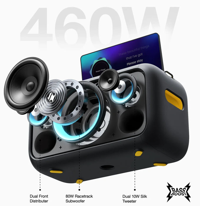 Ikarao X1 -  Système portable Karaoké Tout-en-un Bluetooth