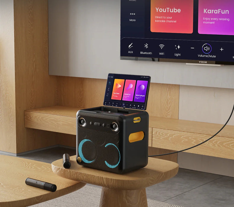 Ikarao X2 | Système portable Karaoké Tout-en-un Bluetooth