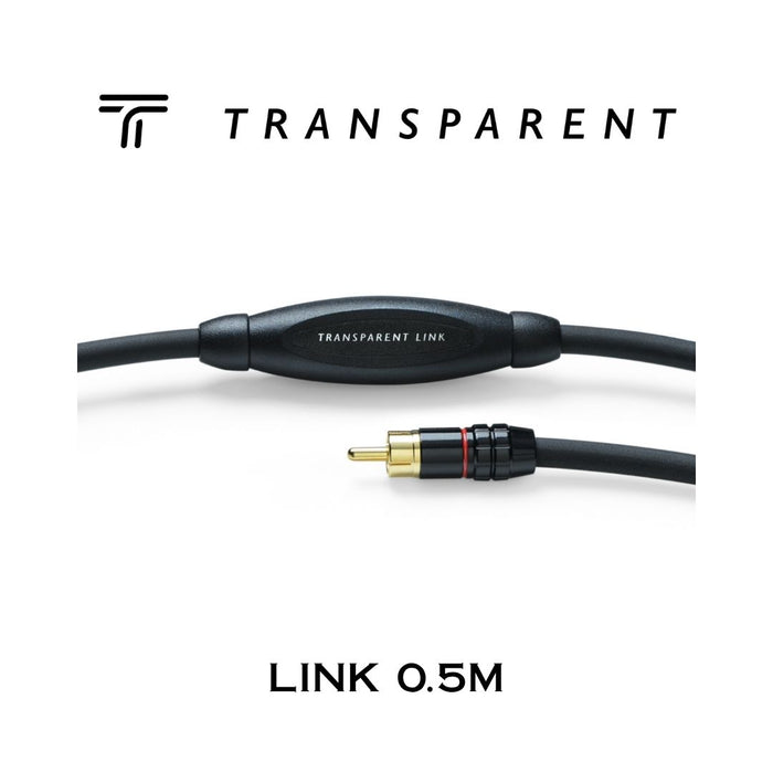 Transparent LINK RCA | Câbles d'interconnexion RCA-RCA (Paire)
