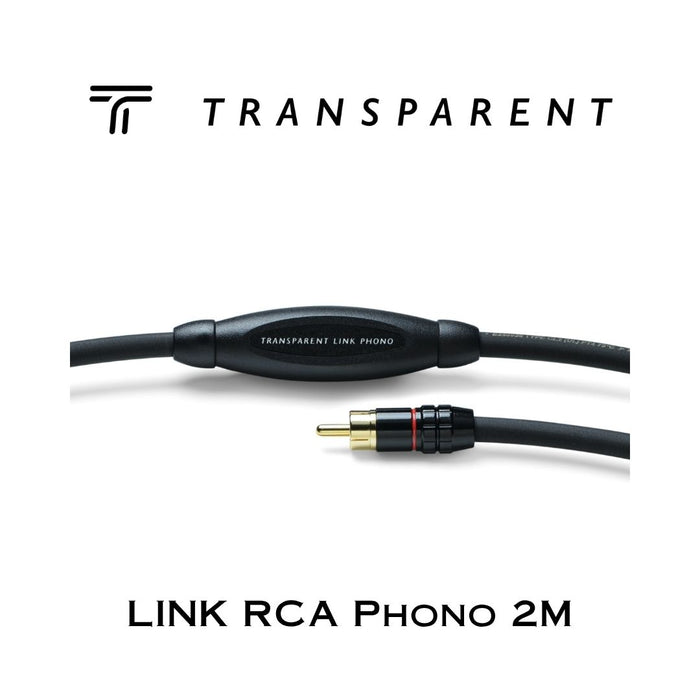 Transparent LINK RCA Phono | Câble d'interconnexion RCA pour table tournante