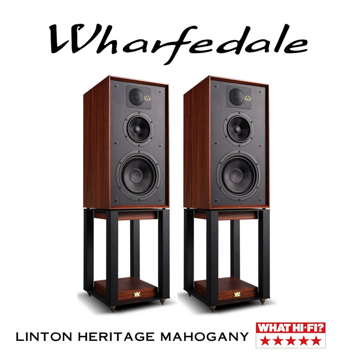 Wharfedale Linton Heritage - Combo Enceintes + Linton Stand (paire)