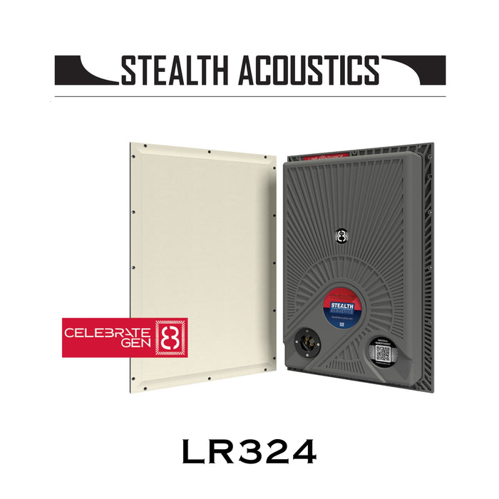 Stealth Acoustics LR324 | Enceinte invisible 3 voies avec 1 x hp 8'' (Unité)
