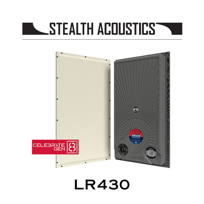 Stealth Acoustics LR430 | Enceinte invisible 3 voies avec 2 x hp 8'' (Unité)