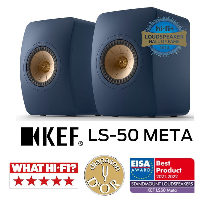 KEF LS50 META - Enceintes d'étagère d'une musicalité exceptionnelle!