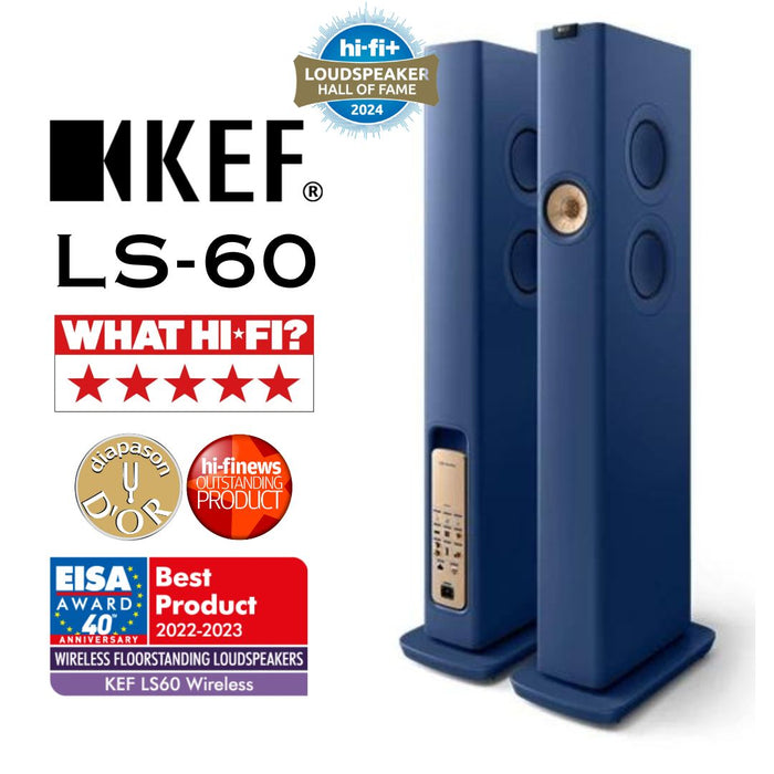 KEF LS60 Wireless - Enceintes amplifiés Intégrée de 1400W