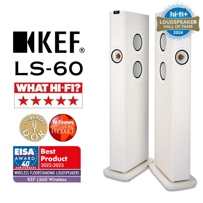 KEF LS60 Wireless - Enceintes amplifiés Intégrée de 1400W