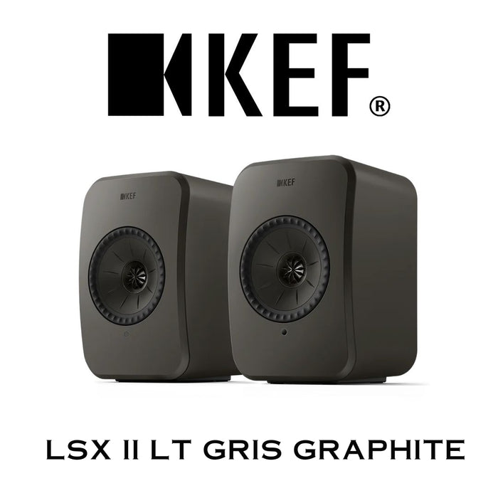 KEF LSX II LT - Enceintes amplifiées 200Watts, Wi-Fi, Bluetooth