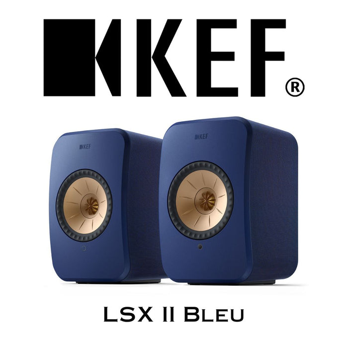 KEF LSX II Wireless Music System - Enceintes sans fil avec 4 amplis!