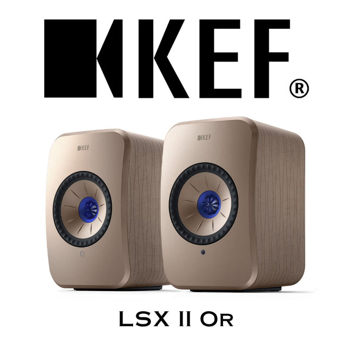 KEF LSX II Wireless Music System - Enceintes sans fil avec 4 amplis!