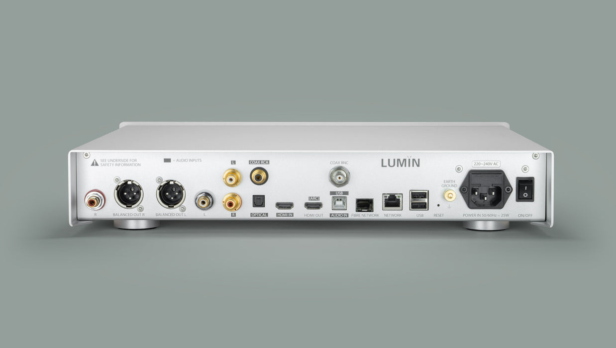 LUMIN P1 Mini | Lecteur réseau, DAC et préamplificateur haut de gamme