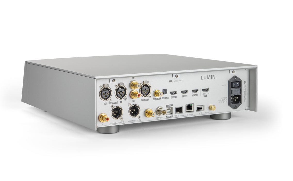 LUMIN P2 | Lecteur réseau, DAC et préamplificateur haut de gamme