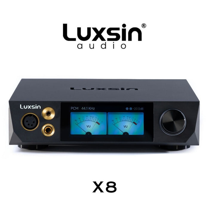 Luxsin X8 | Amplificateur de casques d'écoute avec 8 DAC intelligents