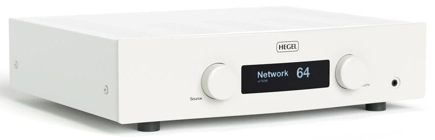 HEGEL H190 Blanc (Démo) - Amplificateur stéréo 150W/C, DAC, lecteur réseau