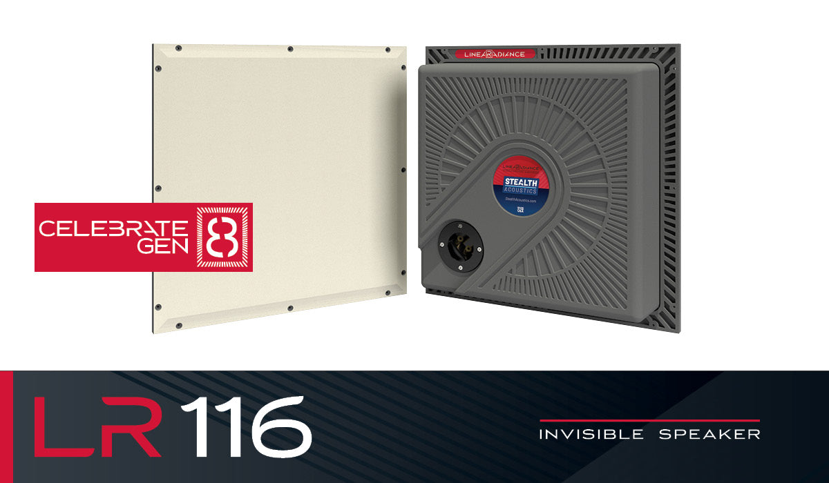 Stealth Acoustics LR116| Enceinte invisible 2 voies avec 1 hp 6.5'' (Unité)