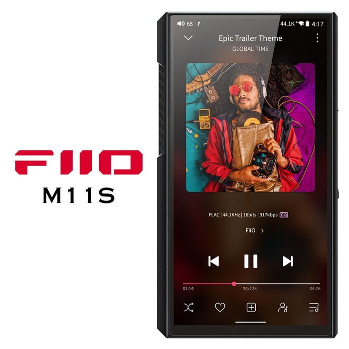 Fiio M11S - Baladeur Haute-Résolution, 2 X DAC, MQA, Batterie 14h
