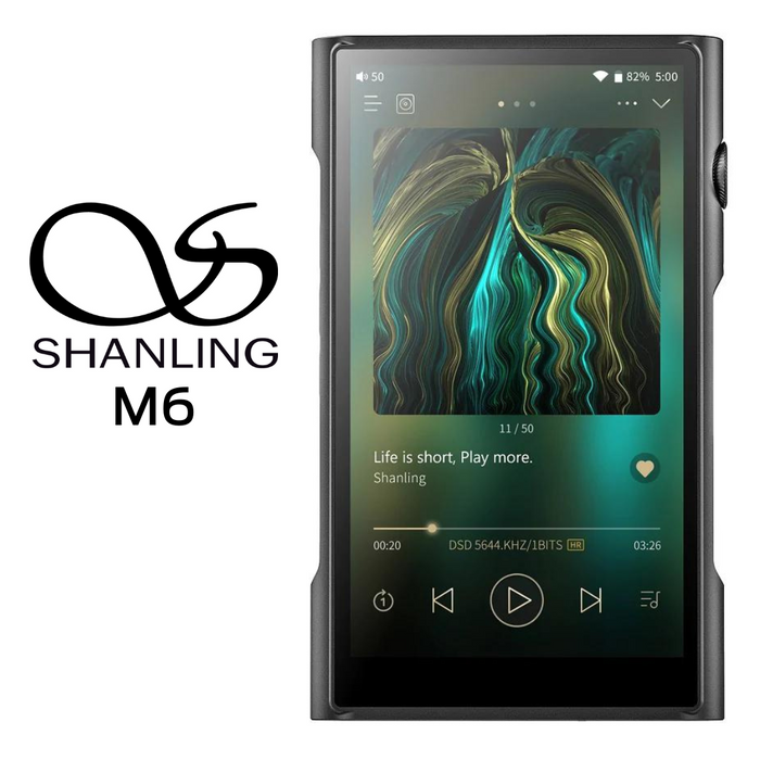 Shanling M6Ultra - Baladeur Haute-Résolution 2X DAC, MQA, Batterie 13h (Démo + Étui cuir gratuit)