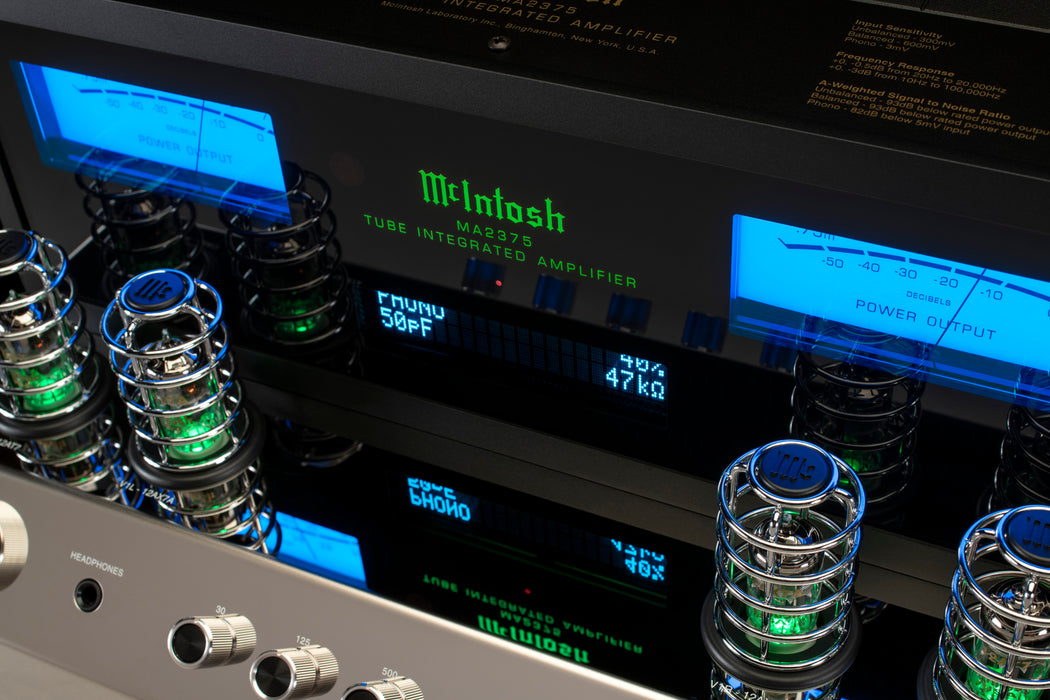 McIntosh MA2375 | Amplificateur intégré à tubes à vide 75Watts par canal