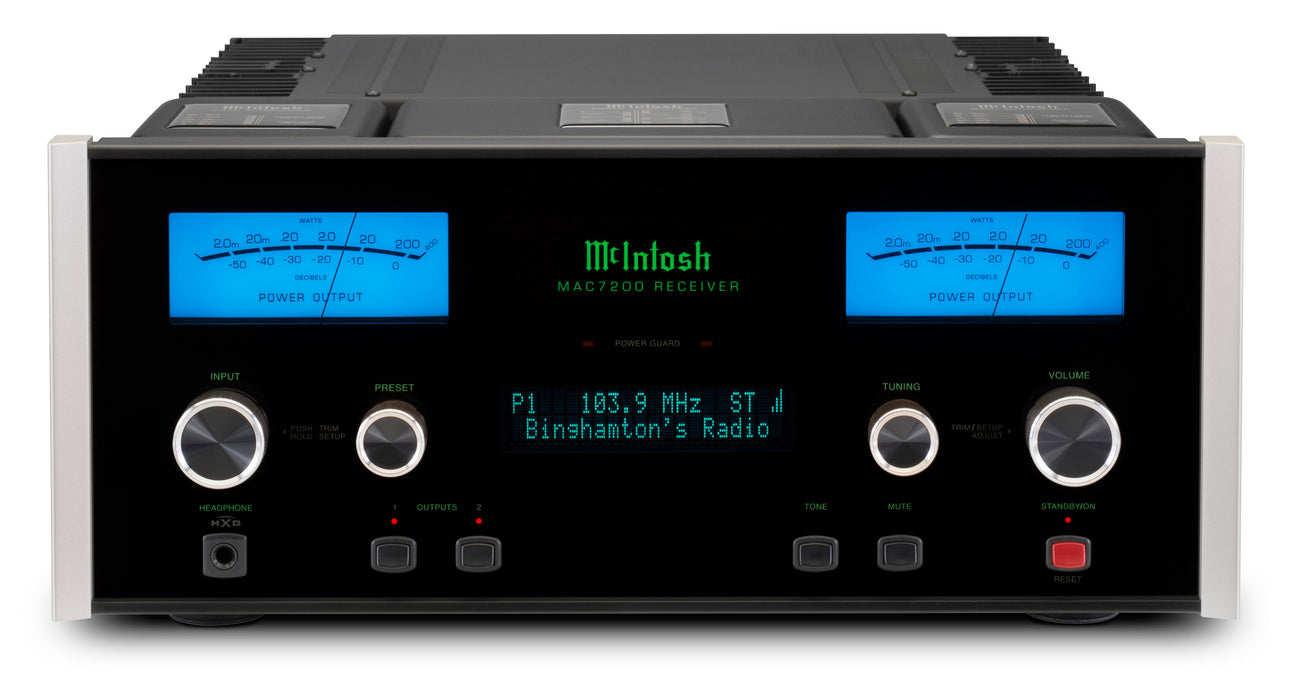 McIntosh MAC7200 | Récepteur FM Stéréo Haute Fidélité Puissant et Complet