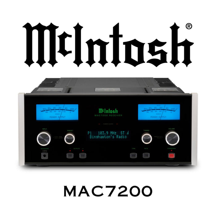 McIntosh MAC7200 | Récepteur FM Stéréo Haute Fidélité Puissant et Complet