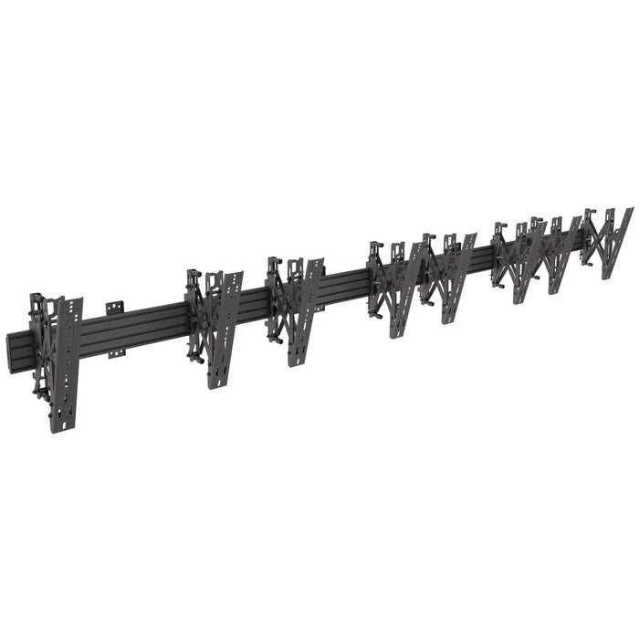 KANTO MBW41PT | Supports murale 4 écrans de 40'' à 60'' inclinable