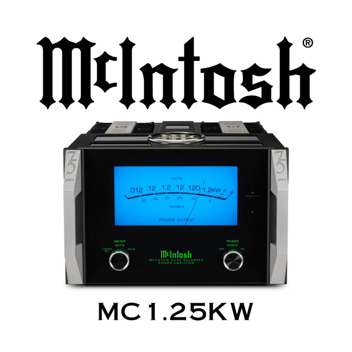 McIntosh MC1.25KW | Amplificateur de puissance monocanal 1200 Watts