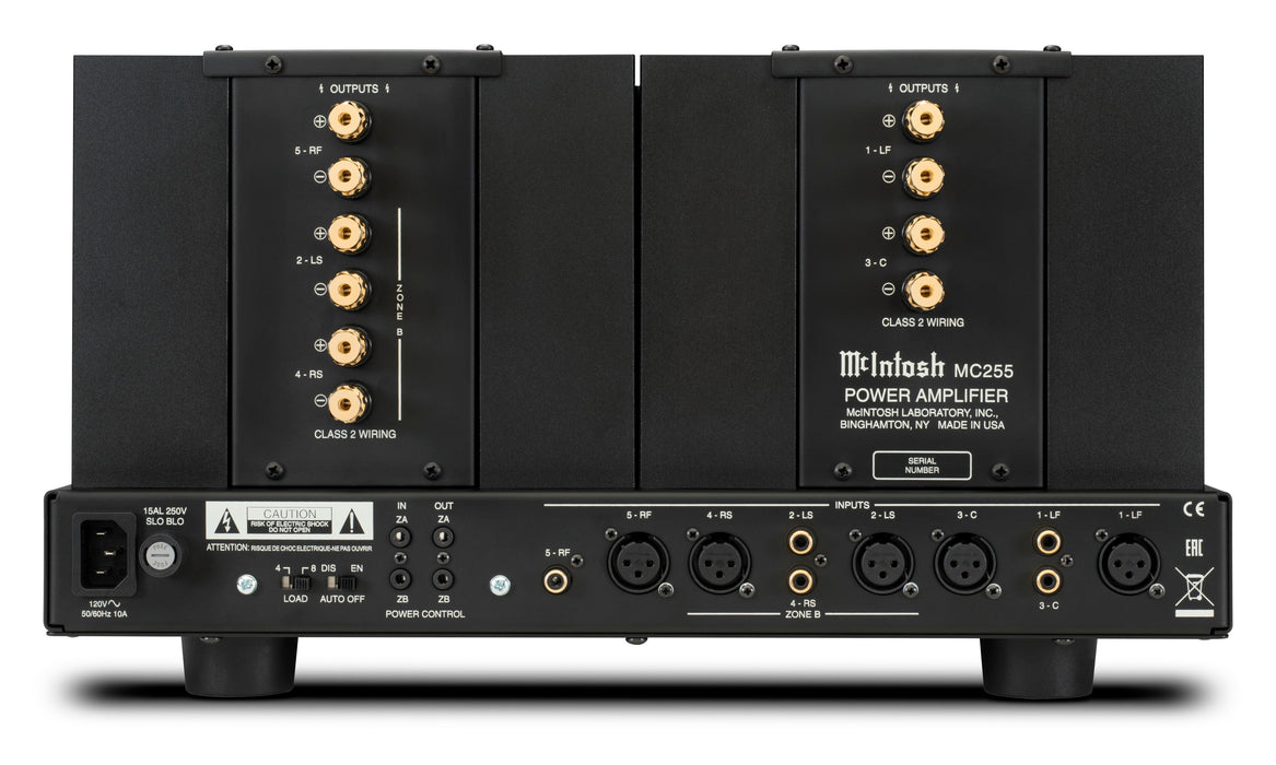 McIntosh MC255 | Amplificateur de Puissance Stéréo Audiophile