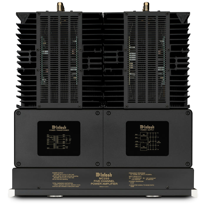 McIntosh MC255 | Amplificateur de Puissance Stéréo Audiophile