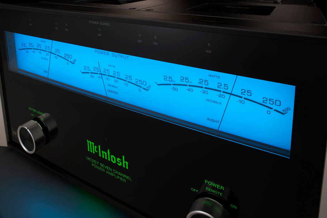 McIntosh MC257 | Amplificateur de Puissance 7 Canaux pour Home Cinéma et Hi‑Fi
