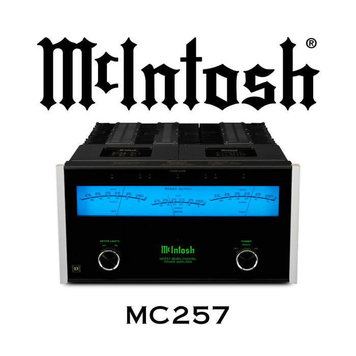 McIntosh MC257 | Amplificateur de Puissance 7 Canaux pour Home Cinéma et Hi‑Fi
