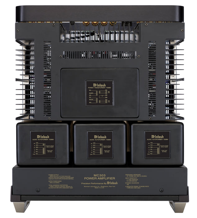 McIntosh MC303 | Amplificateur de Puissance 3&nbsp;Canaux d’Exception