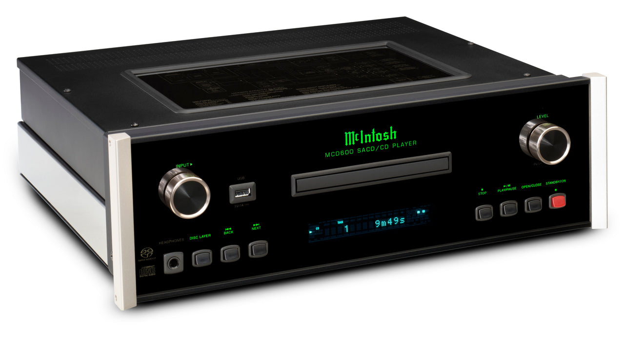 McIntosh MCD600 – Le Lecteur CD Audiophile Réinventé