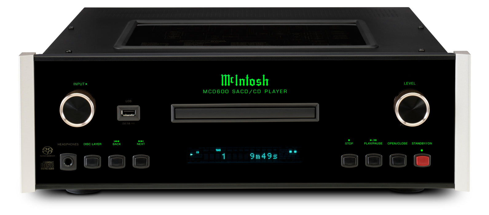 McIntosh MCD600 – Le Lecteur CD Audiophile Réinventé