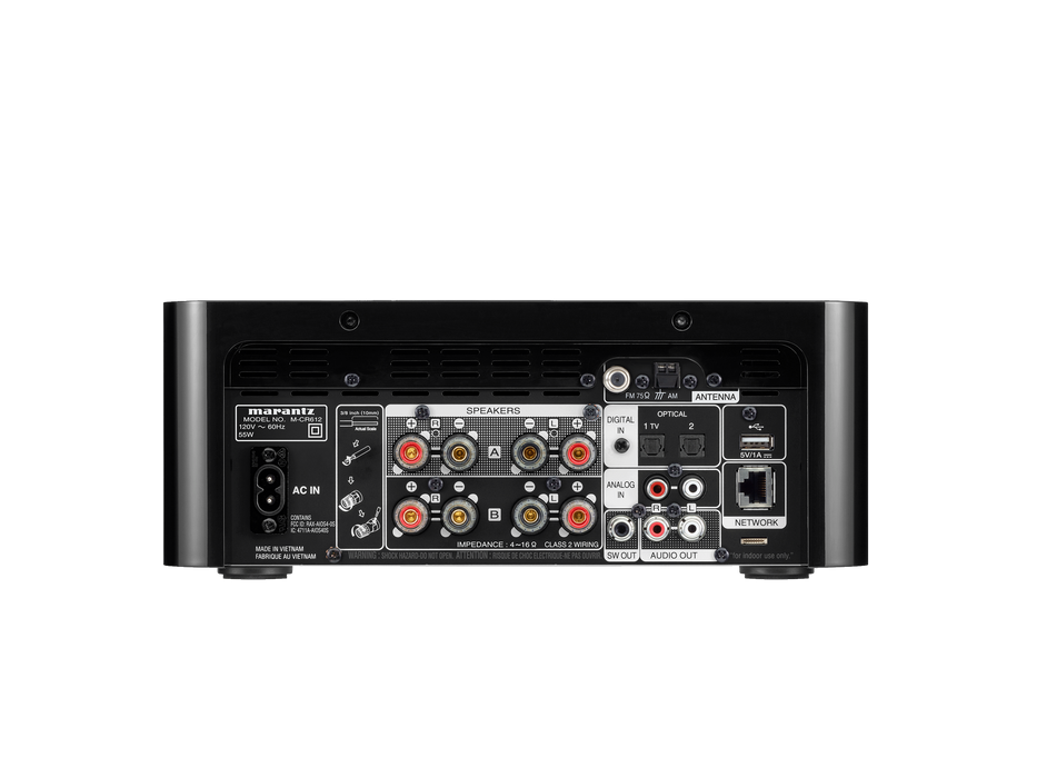 Marantz MCR612 MelodyX - Récepteur stéréo 60W/C Melody X, Bluetooth et Wi-Fi intégré