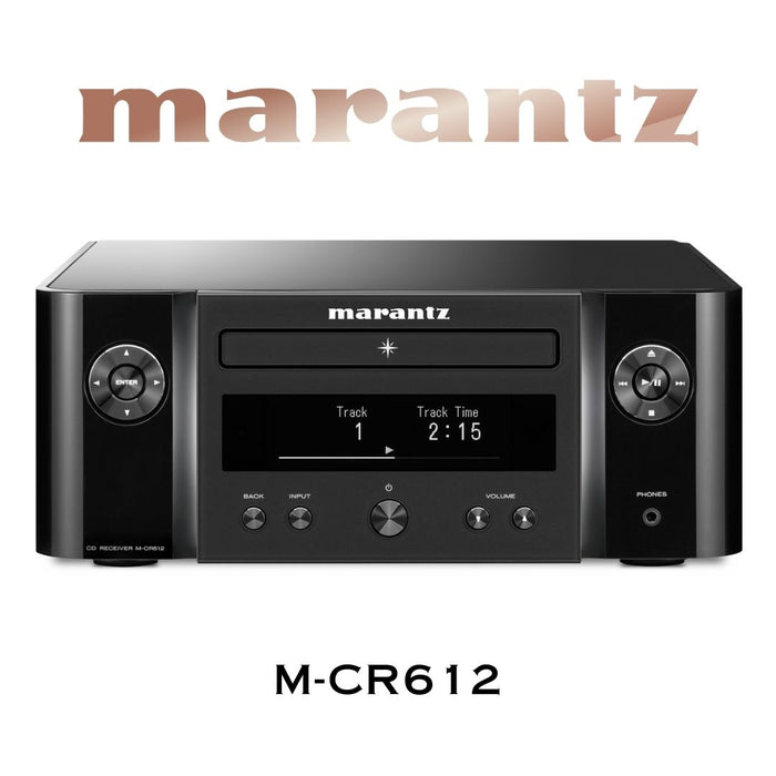 Marantz MCR612 MelodyX - Récepteur stéréo 60W/C Melody X, Bluetooth et Wi-Fi intégré