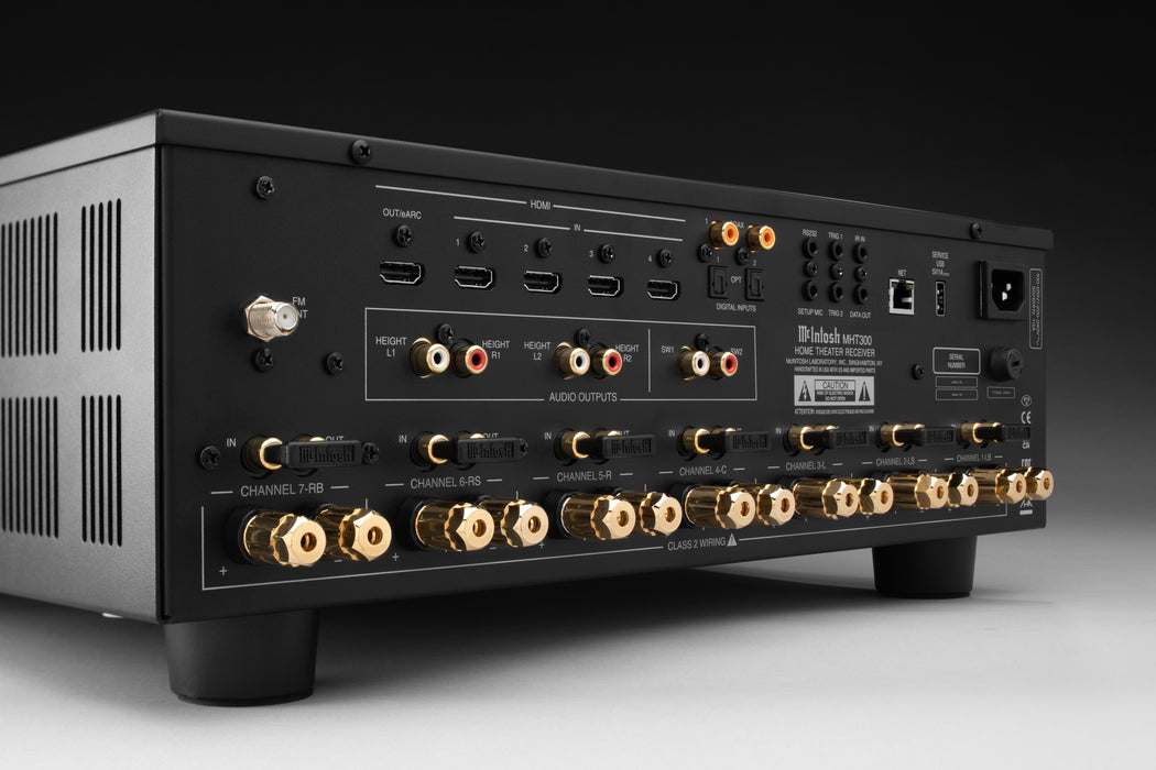 McIntosh MHT300 – Récepteur cinéma-maison 7.2 haut de gamme