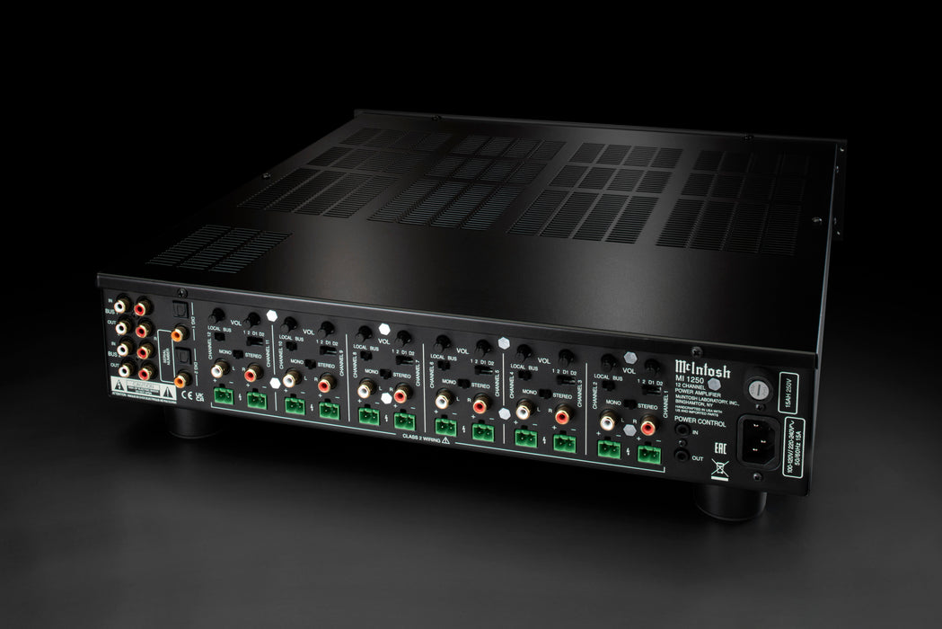 McIntosh MI1250 | Amplificateur multi‑canal 12 zones pour audio distribué haut de gamme