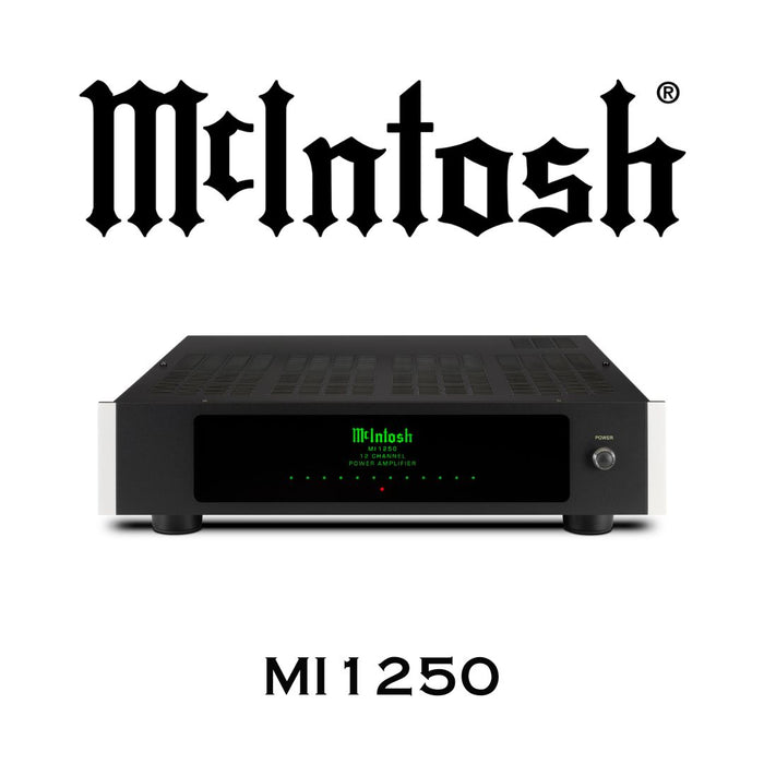 McIntosh MI1250 | Amplificateur multi‑canal 12 zones pour audio distribué haut de gamme