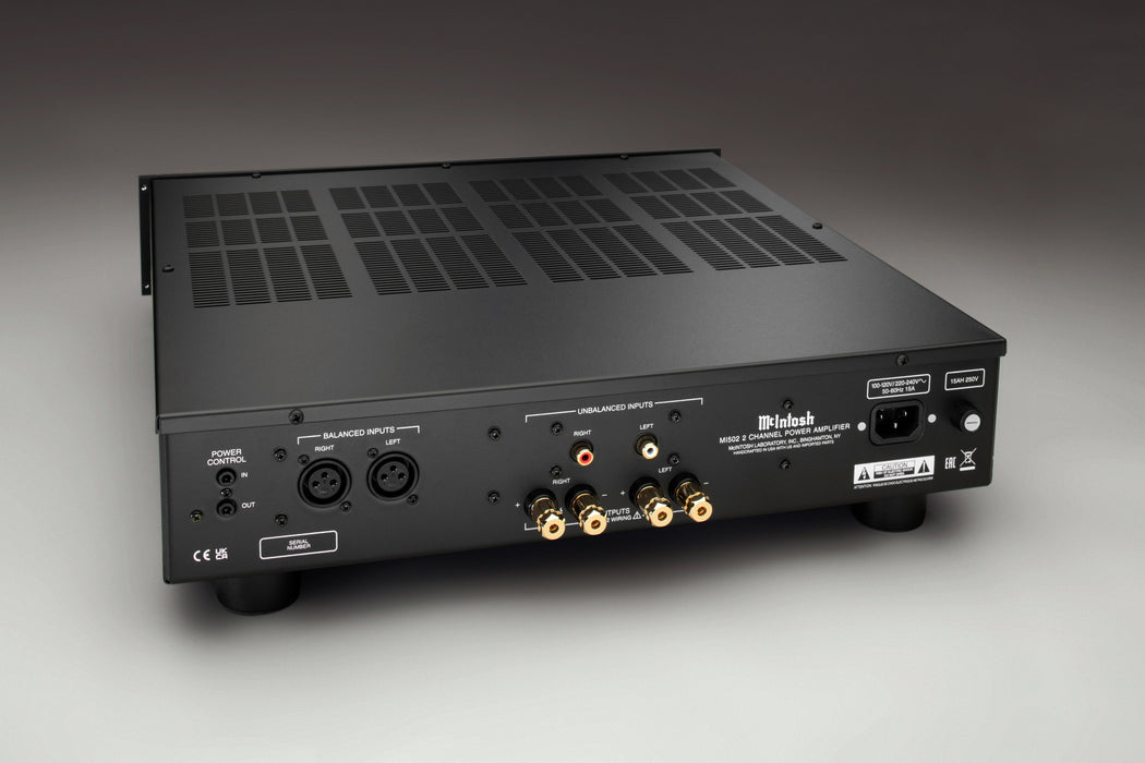McIntosh MI502 | Amplificateur de puissance stéréo compact et surpuissant